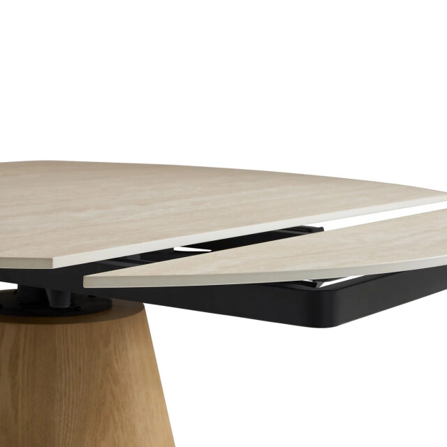 Signature Ronde keramische tafel met verlengstukken lumio 3492678 large