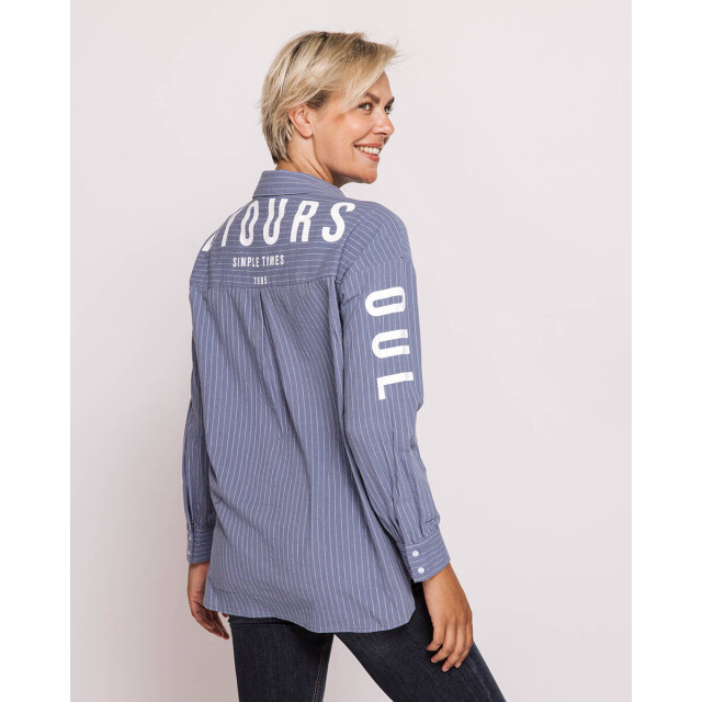 Zhrill Blouse lange mouw n323-n052 zhwillow Zhrill Blouse lange mouw N323-N052 ZHWILLOW large