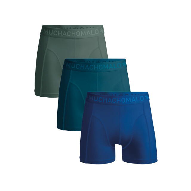Muchachomalo Heren 3-pack boxershorts U-SOLID1010-1261 large