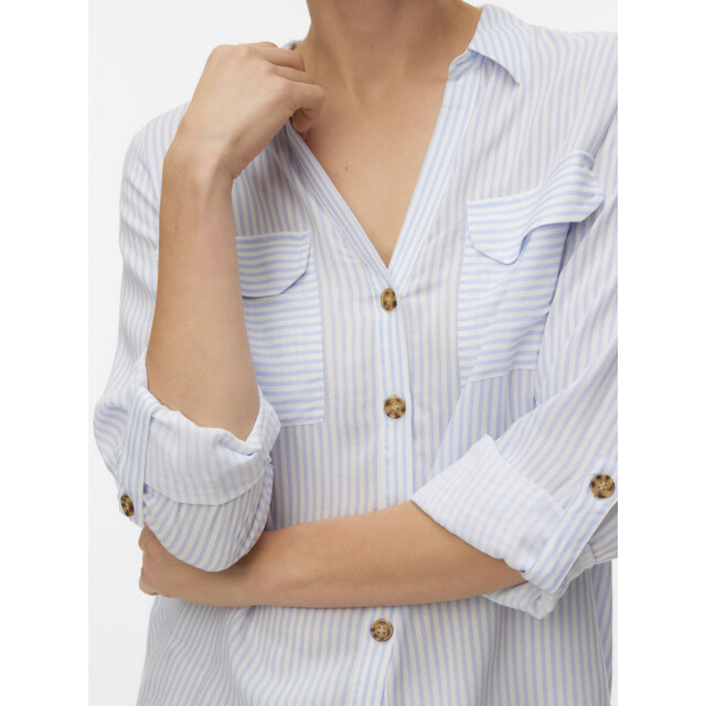 Vero Moda vmbumpy l/s shirt new wvn noos 10275283 brunnera stripes 06615.211.0211 large