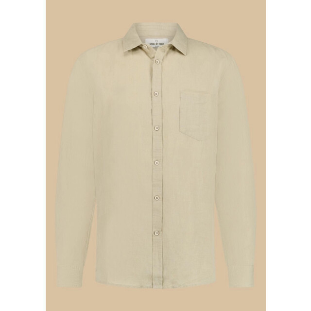Circle of Trust Jared ls shirt hs25-40-6911 coastal beige HS25-40-6911 large