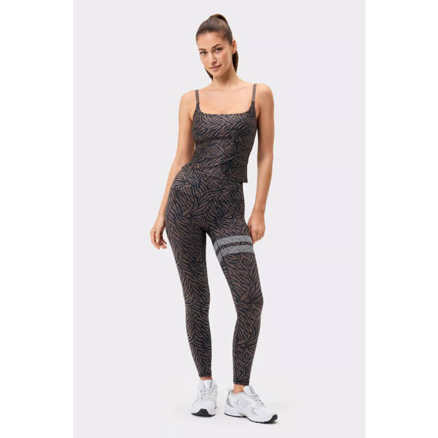 Stronger printed one strap tank top training singlet dames - 073901_849-L large