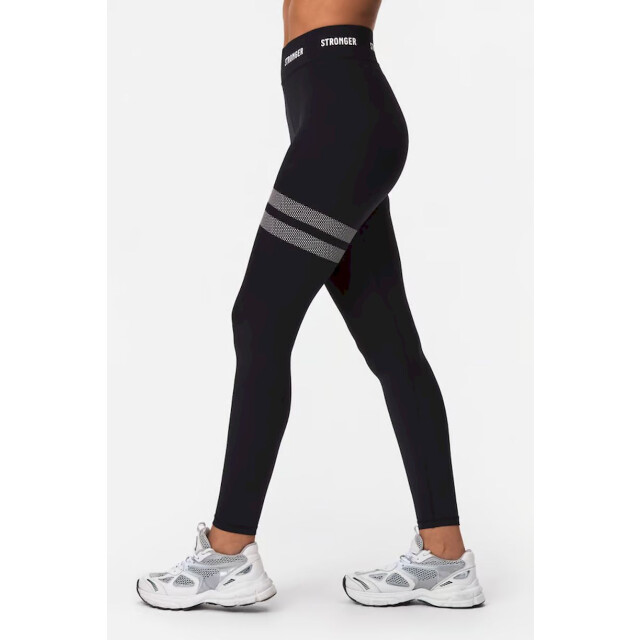 Stronger hero leggings lange trainingslegging dames - 073907_990-L large
