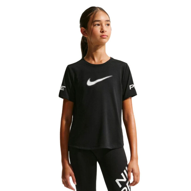Nike pro big kids' (girls') dri-fit training t-shirt korte mouw meisjes - 074588_991-L large