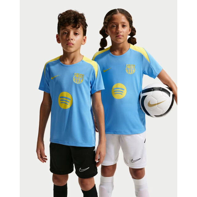 Nike fcb y nk df strk ss top k se replica voetbal trainingshirt korte mouw jongens - 074674_200-L large