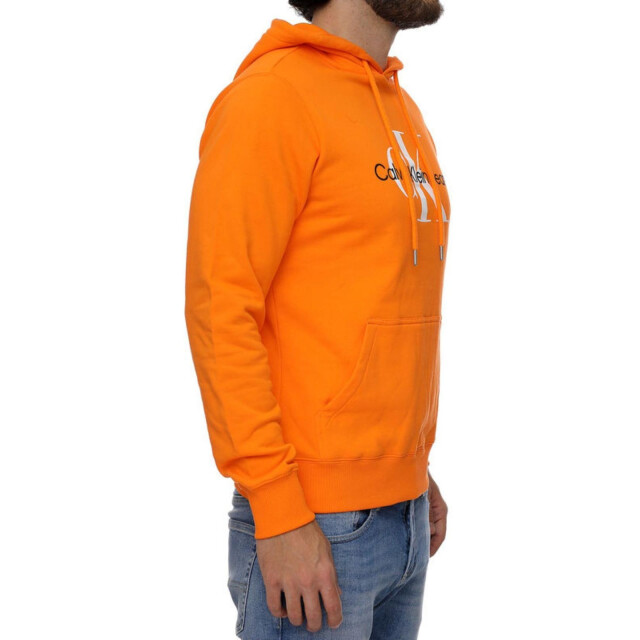 Calvin Klein Heren jeans logo regular hoodie UTNA1275_orange large