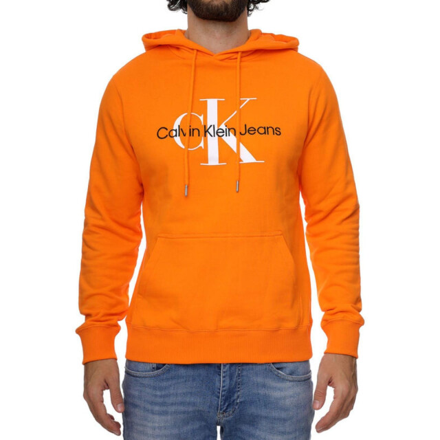 Calvin Klein Heren jeans logo regular hoodie UTNA1275_orange large