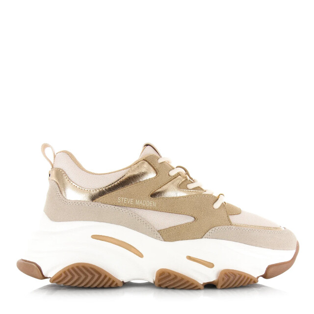 Steve Madden Progressive light bronze lage sneakers dames SM11004678 04005 22H large