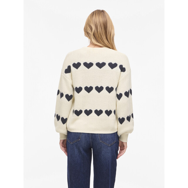 Vila Vijamilla l/s o-neck jacquard knit 14113594 large