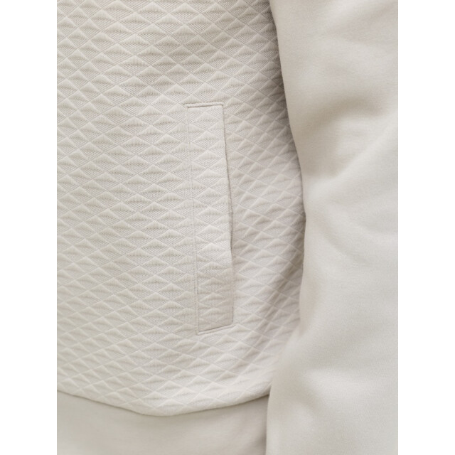 Jack & Jones Jprblufrankie sweat zip high neck smu beige 5239.05.0005 large