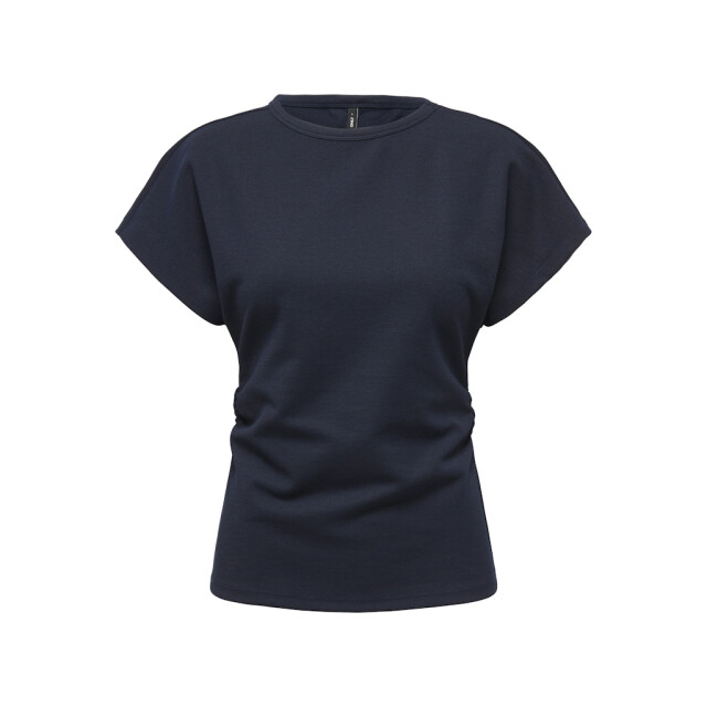 Only Onlatlas ss waist top swt navy 4339.37.0017 large