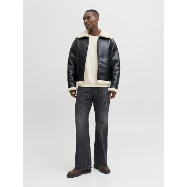 Jack & Jones Jjedover graphic tee ss crew neck ecru 5339.03.0036 large