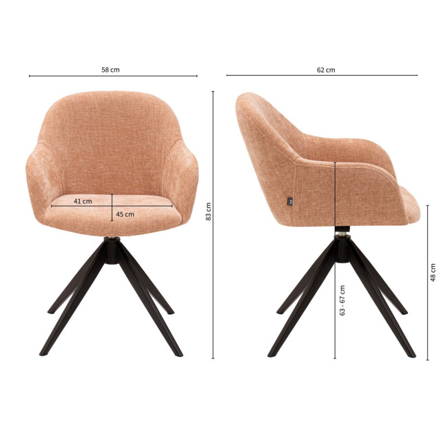 Kick Collection Kick draaistoel matt - 3017171 large