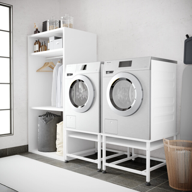 Wasophoogte Wasmachine verhoger – ecoslim xl met plateau – dubbel - 3494203 large