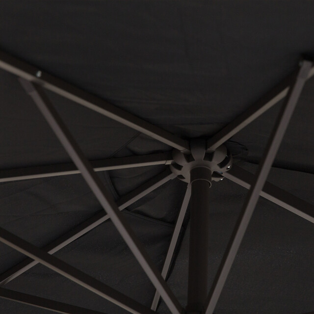 4goodz Duo-parasol 460x270 cm brede xl parasol zwart 3493131 large