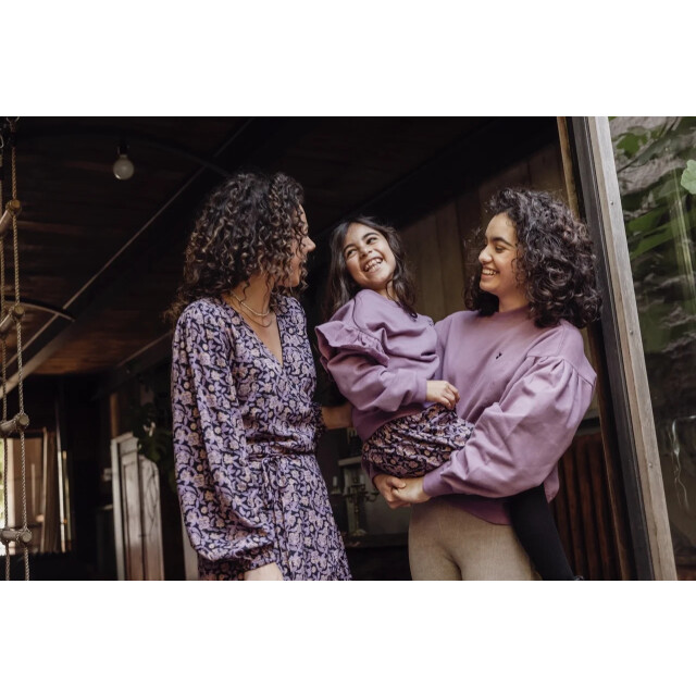 Looxs Revolution Lxs sweater lila  voor dames in de kleur 2431-9321-607 large