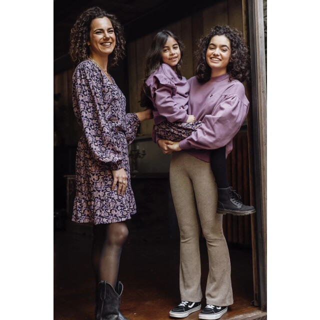 Looxs Revolution Lxs sweater lila  voor dames in de kleur 2431-9321-607 large