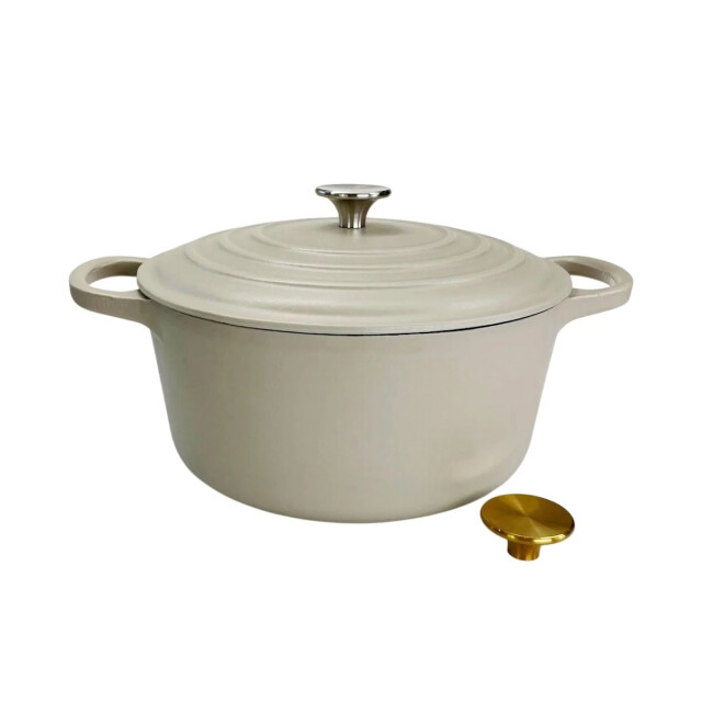 Relance Redelaar braadpan gietijzer 26cm mat light-sandy beach 164722 large