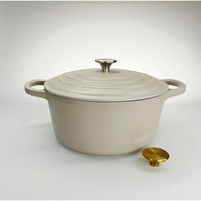 Relance Redelaar braadpan gietijzer 26cm mat light-sandy beach 164722 large