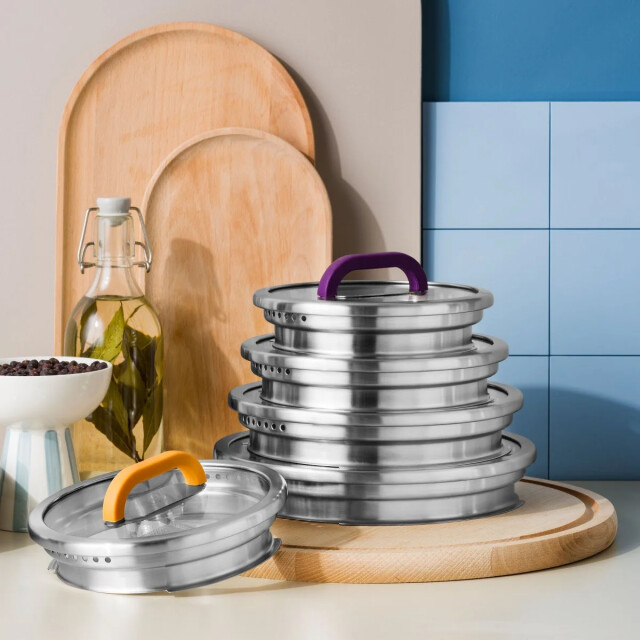 BK Cookware Bk arts&crafts limited edition 5-delig rvs kookpannenset CC010176-001 large