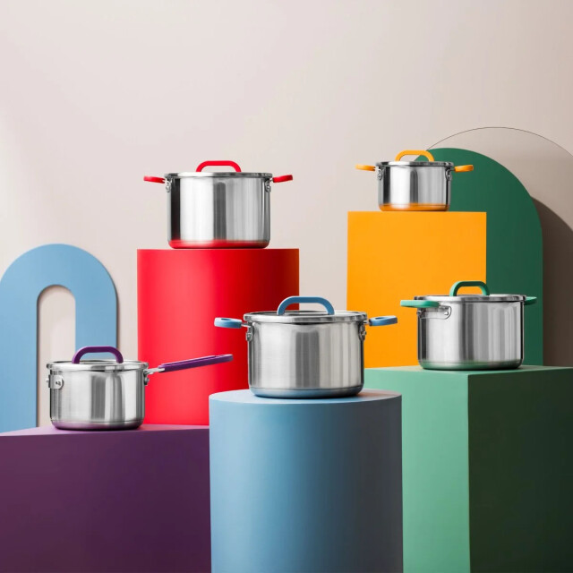 BK Cookware Bk arts&crafts limited edition 5-delig rvs kookpannenset CC010176-001 large