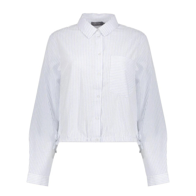 Geisha 63050-14 010 blouse jacket off-white/blue 63050-14 010 large