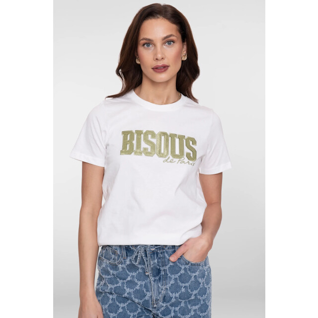 Geisha 62072-24 010 t-shirt bisous off-white/green 62072-24 010 large