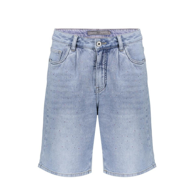 Geisha 61049-10 830 jeans shorts stones bleached denim stones 61049-10 830 large