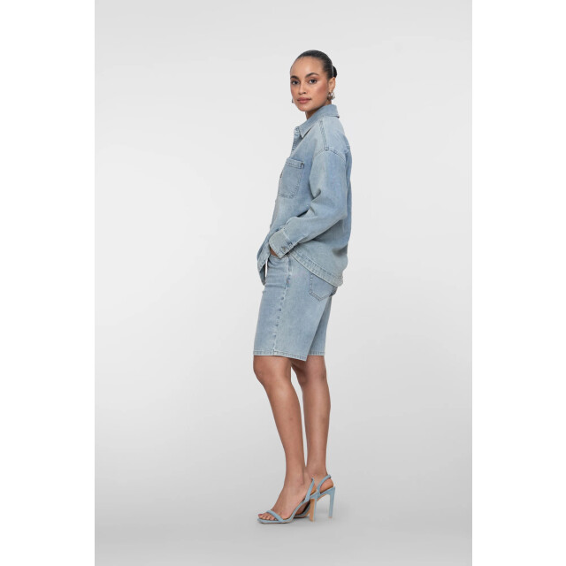 Geisha 61049-10 830 jeans shorts stones bleached denim stones 61049-10 830 large