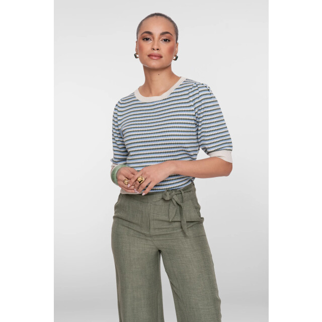 Geisha 64066-14 711 pull stripe lrx kit lurex/olive/blue 64066-14 711 large