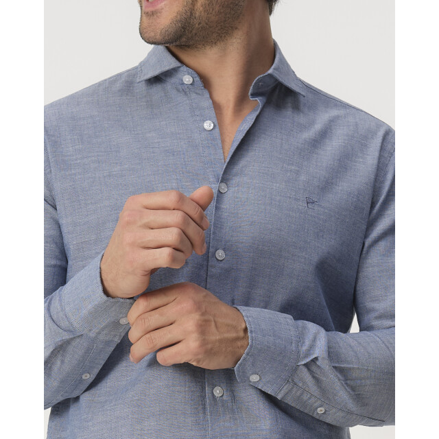 Campbell Casual overhemd donker 103378-003-XXL large