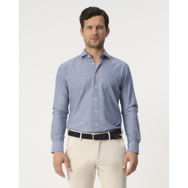 Campbell Casual overhemd donker 103378-003-XXL large