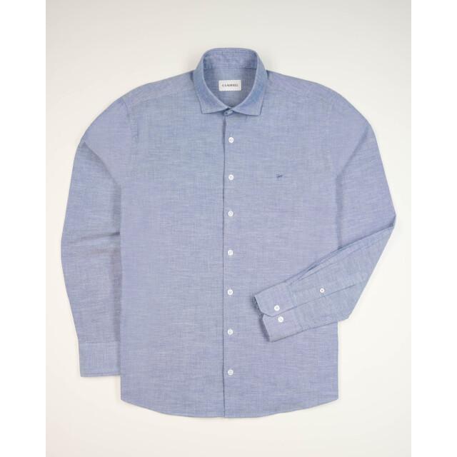 Campbell Casual overhemd donker 103378-003-XXL large