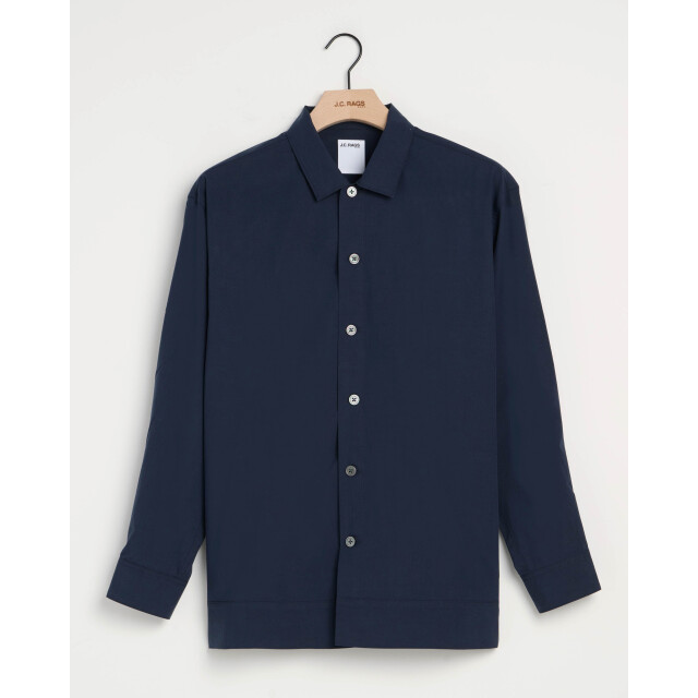 J.C. Rags Casual overhemd donker 103333-002-XL large