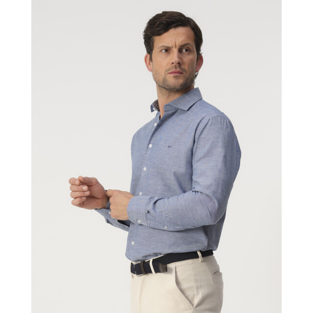 Campbell Casual overhemd donker 103378-003-XXL large