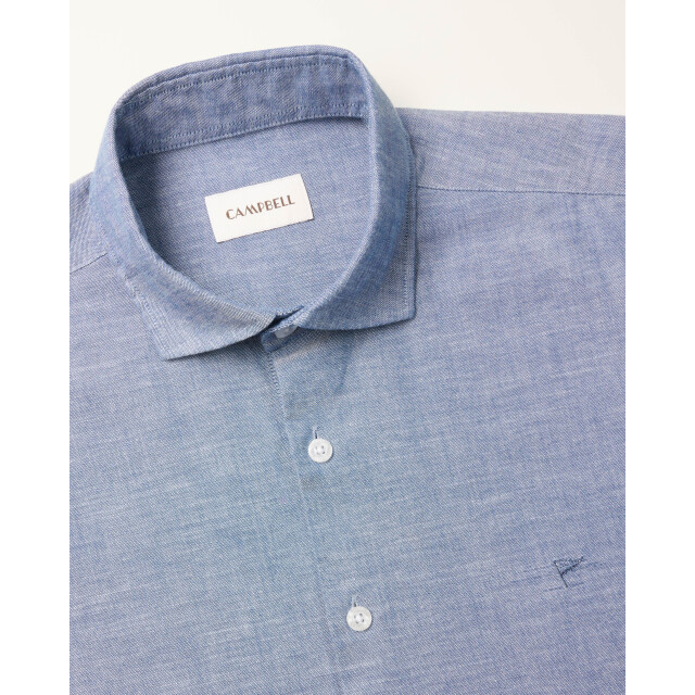 Campbell Casual overhemd donker 103378-003-XXL large