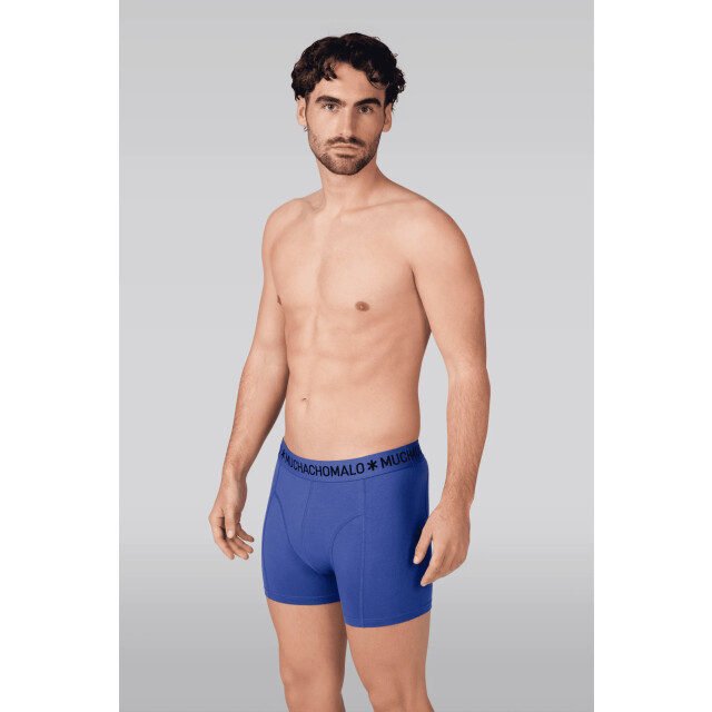 Muchachomalo Heren 2-pack boxershorts U-SOLID1010-1281 large