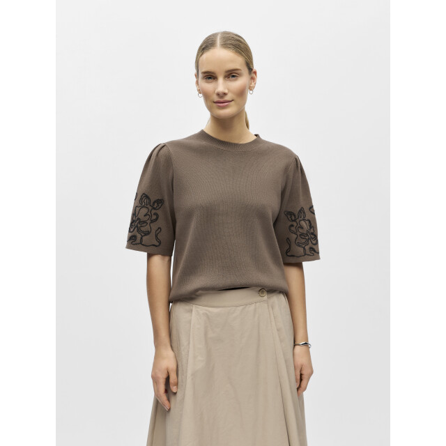 Object Objflora 2/4 re knit pullover 143 23048609 large