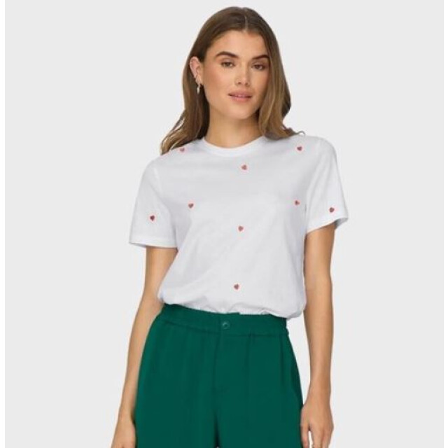 Only Onlketty life s/s o-neck top jrs no 15288473 large