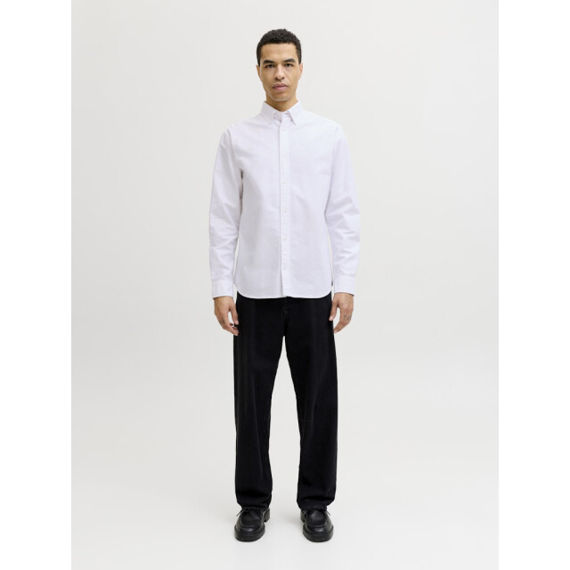 Jack & Jones Jprbluharvey oxford ls shirt sn off-white 5309.02.0006 large