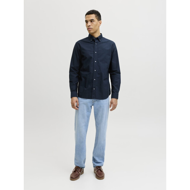 Jack & Jones Jprbluharvey oxford ls shirt sn navy 5309.37.0009 large