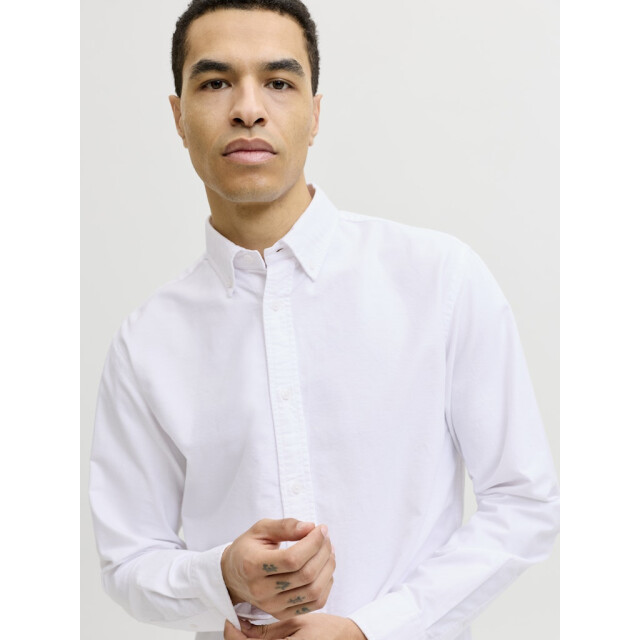 Jack & Jones Jprbluharvey oxford ls shirt sn off-white 5309.02.0006 large