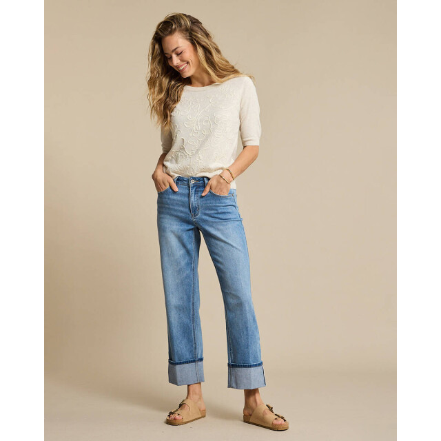 Red Button Top korte mouw srb4845 sweet Red Button Top korte mouw SRB4845 SWEET large