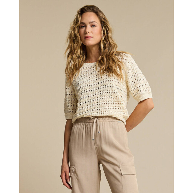 Red Button Top korte mouw srb4891 jolene Red Button Top korte mouw SRB4891 JOLENE large