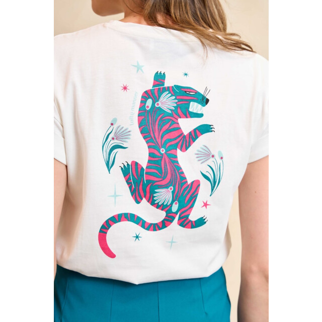 Lofty Manner T-shirt aneva off-white 4339.02.0128 large