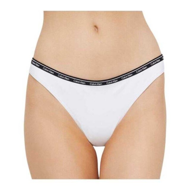 Calvin Klein Dames effen bikinibroekje UTNA1304_white large