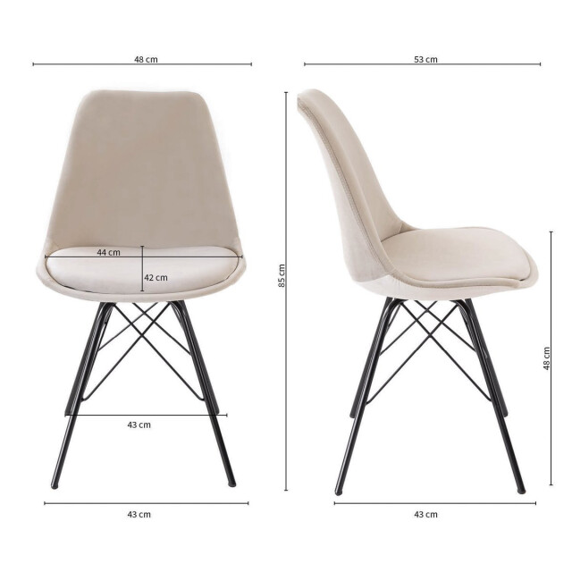 Kick Collection Kick kuipstoel velvet - 884071 large