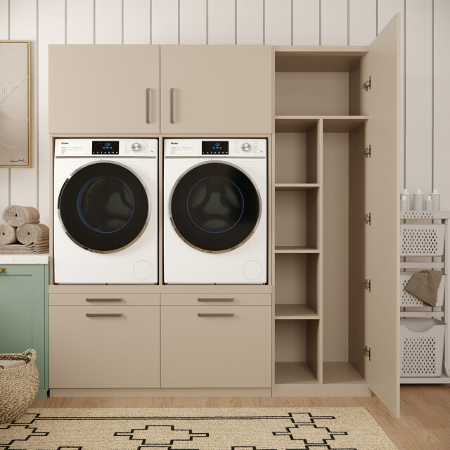 Wasophoogte Verticale indeling zijkast module z4 perle taupe 3496531 large