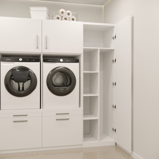 Wasophoogte Verticale indeling zijkast module z4 pure wit 3496529 large