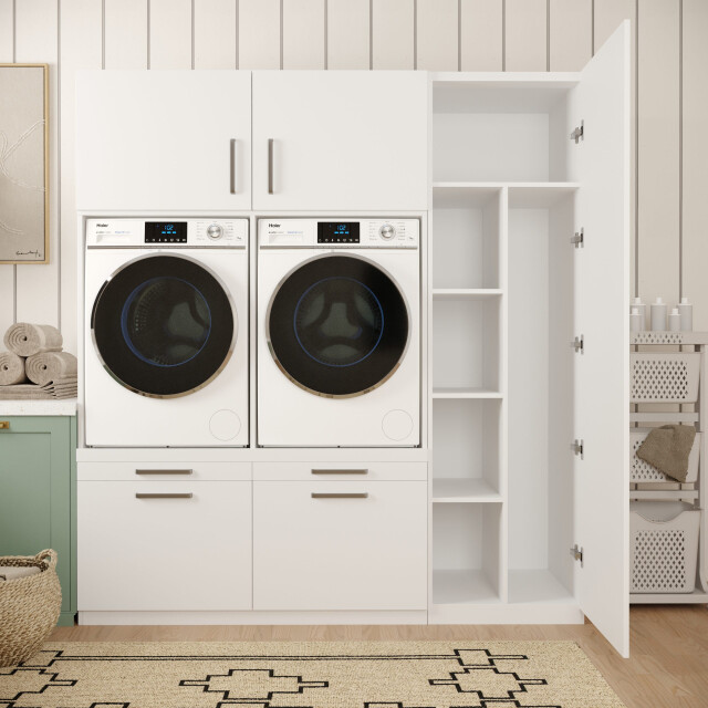 Wasophoogte Verticale indeling zijkast module z4 pure wit 3496529 large